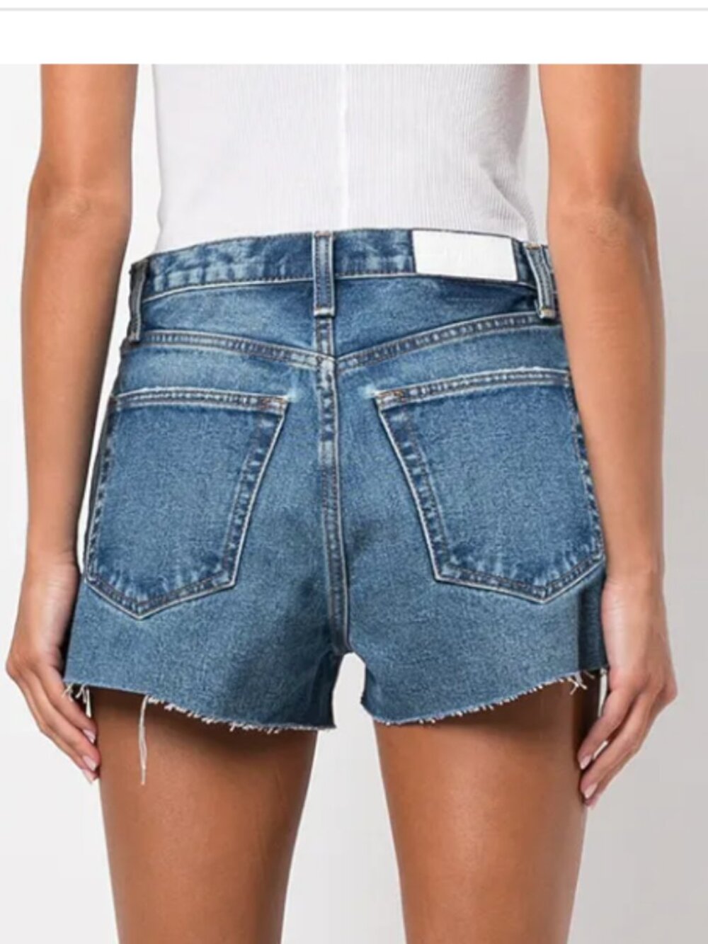 RE/DONE 70s High Rise Denim Shorts